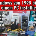 10 Windows Versionen auf einem PC ⭐ Win 3.11 + 95 + 98 + Me + 2000 + XP + Vista + 7 + 8 + 10