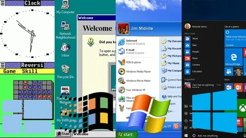 History of Microsoft Windows (Windows 1.0 - 10)