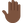 :raised_back_of_hand_dark_skin_tone: