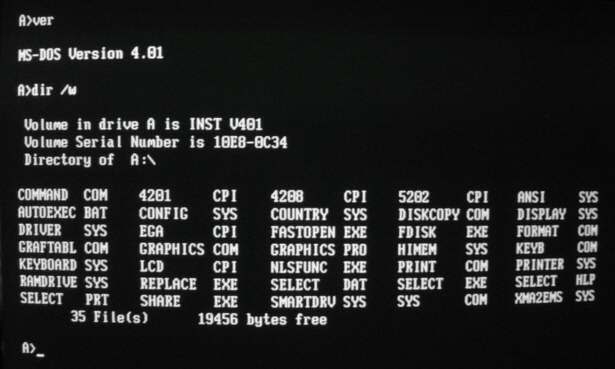 MS-DOS 4.0