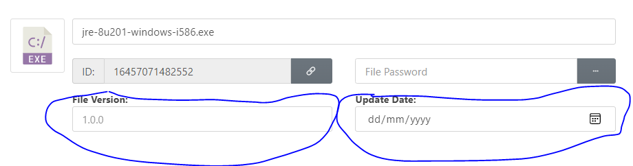 Version & Date