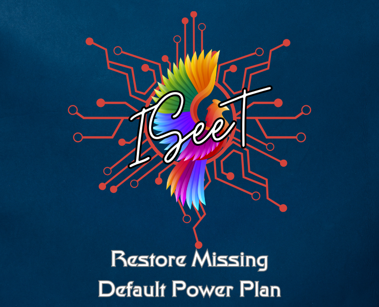 Restore Missing Default Power Plan