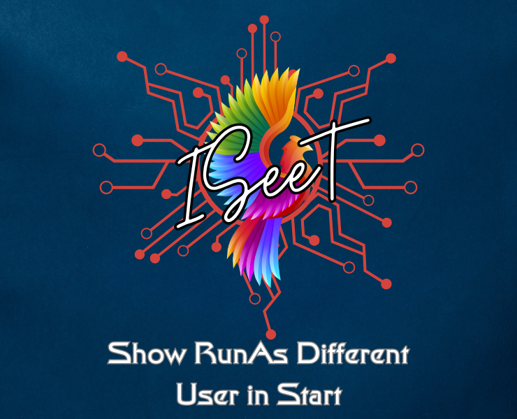 Show RunAs Different User in Start