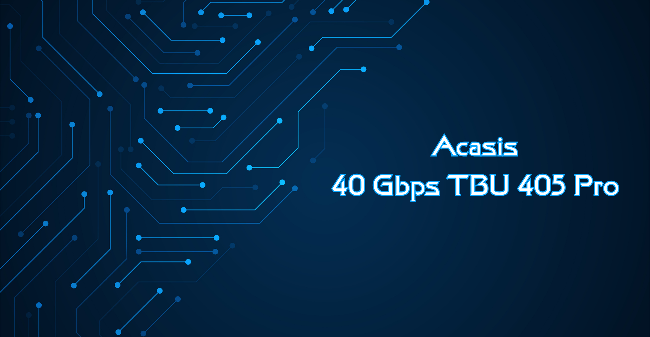 Acasis 40 Gbps TBU 405 Pro
